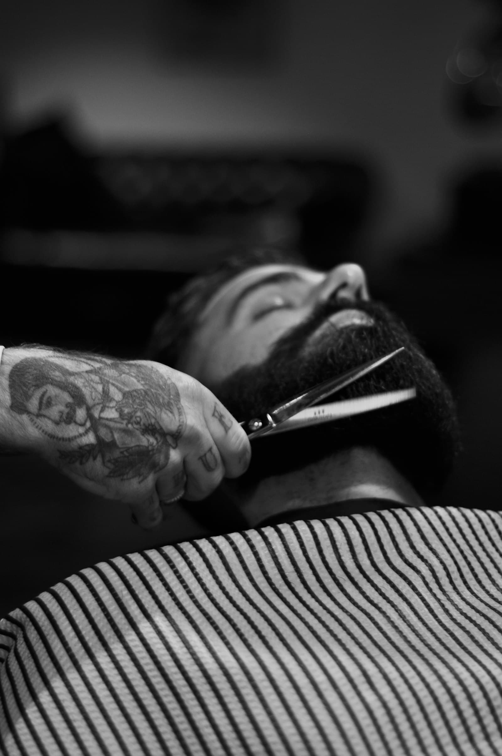 Beard trim and line-up in Gqeberha