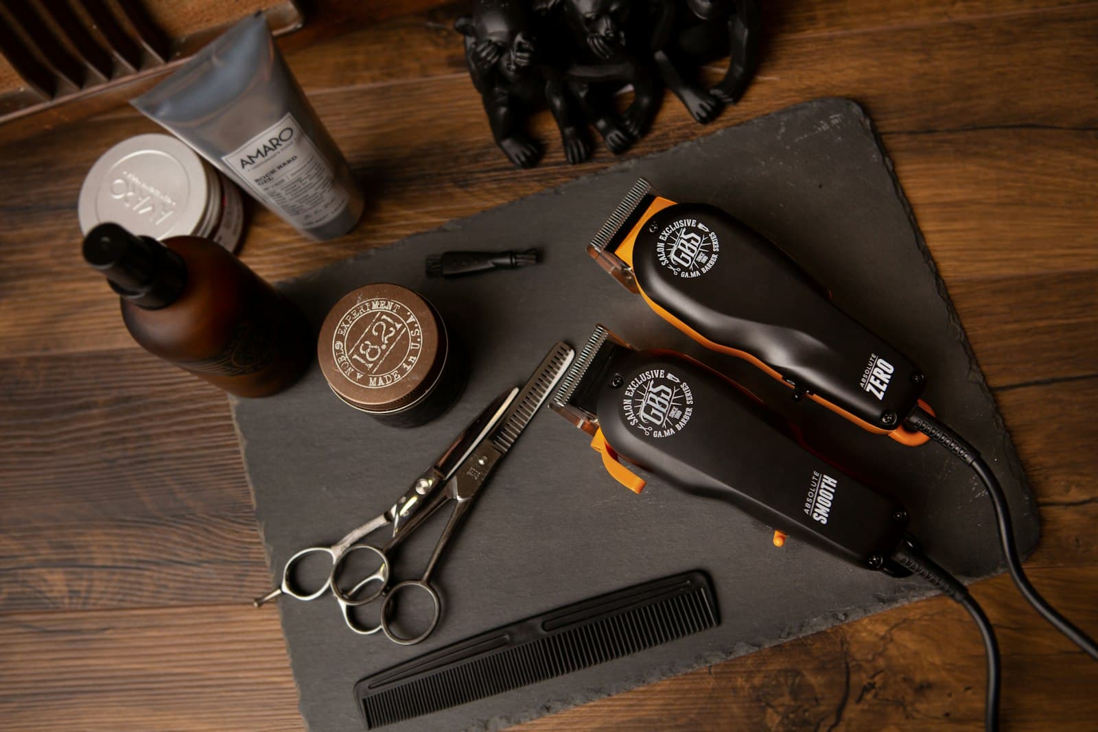 Barber tools ready at Flexy De Barber
